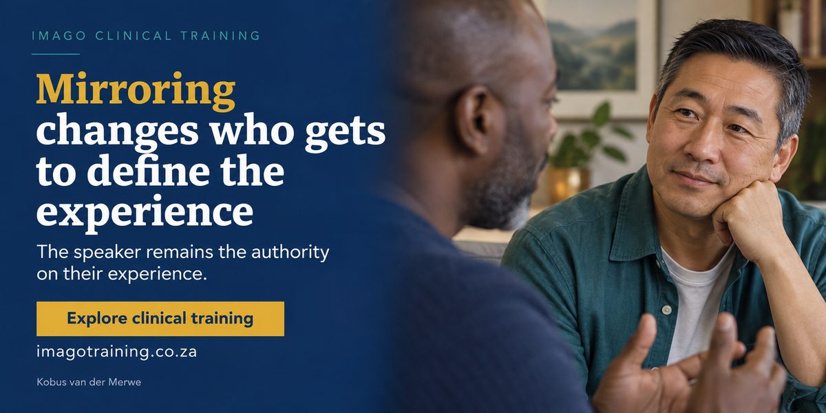 Mirroring changes who gets to define the experience